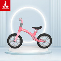 PHOENIX 凤凰 儿童平衡车滑步车可折叠脚踏板溜溜车滑行车学步车小孩单车儿童 粉色