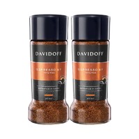 DAVIDOFF 意式浓缩 黑咖啡 100g*2瓶