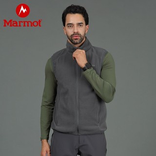 Marmot 土拨鼠 男子抓绒马甲 83827-2975 冰极蓝 XXL