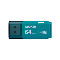 有券的上、PLUS会员：KIOXIA 铠侠 隼闪系列 TransMemory U301 USB 3.2 U盘 蓝色 64GB