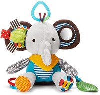 斯凯雷普 婴儿猴子玩具 Bandana 伙伴、牙胶玩具与多感官摇铃和纹理