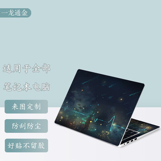 一龙通金 电脑外壳贴纸华为荣耀matebook 14/13英寸电脑膜华为E/X pro/D 2019笔记本贴膜 FST00334