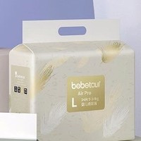 PLUS会员：BebeTour Air Pro 羽毛系列 婴儿纸尿裤 L34片