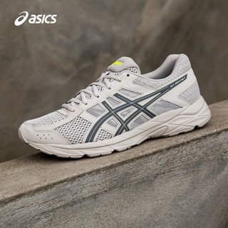 亚瑟士（asics）男士跑鞋缓震透气运动鞋  GEL-CONTEND 4 灰色/蓝色 42.5