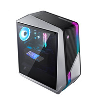 MACHENIKE 机械师 未来战舰III代 F117-X45R36D4w 十三代酷睿版 游戏台式机 灰色(酷睿i5-13400、RTX 3060 12G、16GB、512GB SSD、B760、水冷)