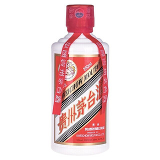 茅台（MOUTAI）贵州茅台酒 53度飞天茅台 酱香型白酒 单瓶装 250ml 单瓶装