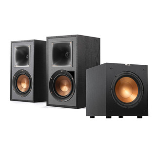 Klipsch 杰士 R-51PM+R-10SW 组合影院 黑色