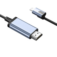 ULT-unite A5-52LB 供电款 Lightning转HDMI转接线 视频线缆 2m 蓝色