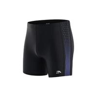 ANTA 安踏 男子五分泳裤 992118681-3 黑/蓝色 XL