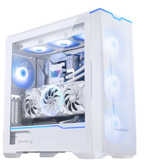 PHANTEKS 追风者 P500A V2版 E-ATX机箱 侧透 白色+ARGB风扇*3