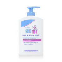 sebamed 施巴 婴儿洗发沐浴二合一弱酸性配方温和清洁保湿400ml*2件