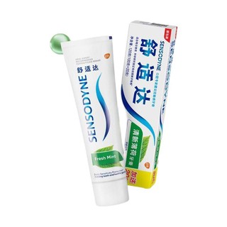 SENSODYNE 舒适达 专业修复系列 牙膏套装 (美白配方180g+清新薄荷120g+沁爽劲洁100g*2)