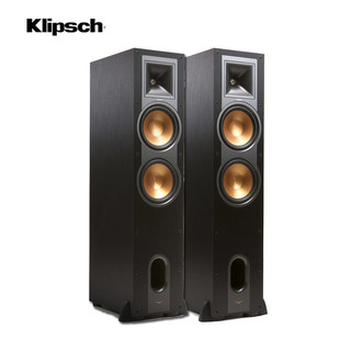 Klipsch 杰士 R-28F 音响 音箱 家庭影院落地音箱 HIFI音响 2.0声道木质无源（黑色）