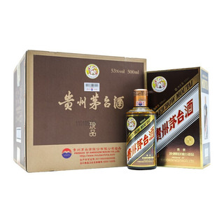 MOUTAI 茅台 彩釉珍品 53%vol 酱香型白酒 500ml*6瓶 整箱装