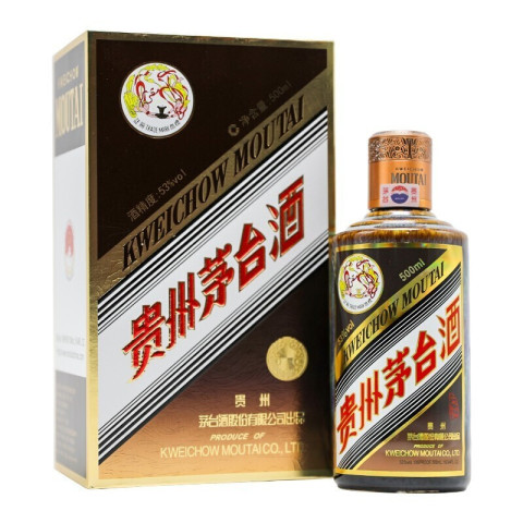中国マオタイ酒) 正規品 茅台王子酒 (金王子) (500ml・53度・箱付)は