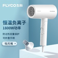 FLYCO 飞科 负离子吹风机大功率电吹风发廊冷热风家用可折叠吹风筒FH6276