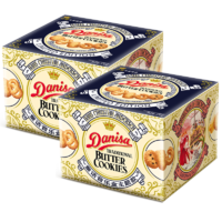 皇冠（Danisa） 丹麦曲奇饼干音乐年货礼盒576g 进口食品休闲零食 小美人鱼*2