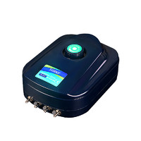 松宝鱼缸氧气泵增氧泵增氧机养鱼静音打氧机小型家用增氧器充氧超 4W单孔+气石套餐