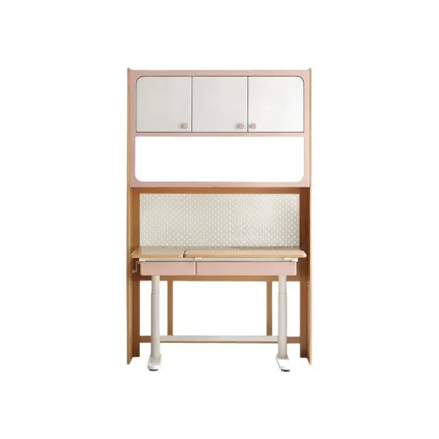 YESWOOD 源氏木语 乐彩系列 儿童手摇书桌+书架