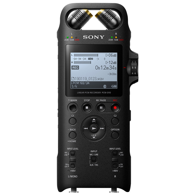 SONY 索尼 PCM-D10 专业数码录音笔 16GB 黑色