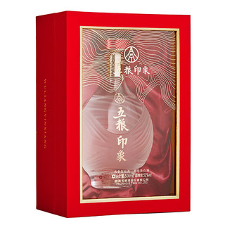 WULIANGYE 五粮液 五粮印象 水晶装 52%vol 浓香型白酒 500ml*6瓶 整箱装