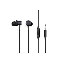 MI 小米 清新版 入耳式有线耳机 黑色 3.5mm