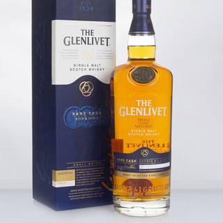 THE GLENLIVET 格兰威特 三桶珍稀 雪莉甄选 单一麦芽 苏格兰威士忌 40%vol 1L