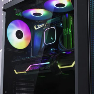 KOTIN 京天 十三代酷睿版 组装电脑 黑色（酷睿i5-13600KF、RTX 4070Ti 12G、16GB、512GB SSD、水冷）