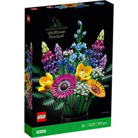 3.8焕新、PLUS会员：LEGO 乐高 ICONS系列 10313 繁花 野花花束