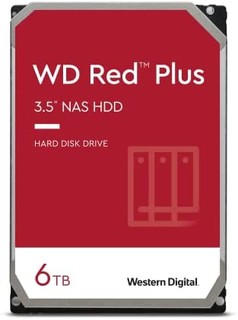 西部数据 Red Plus 3.5英寸 NAS机械硬盘 6TB (CMR、5640rpm、128MB) WD60EFZX