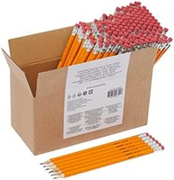 亚马逊倍思 AmazonBasics 2 HB铅笔，预磨过的，木盒装＃150支装