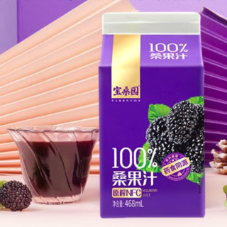 宝桑园 原榨NFC 桑果汁 468ml