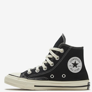 CONVERSE 匡威 官方Chuck70高帮帆布鞋大童运动鞋小码女鞋368983C 黑/368983C 35