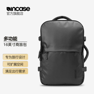 INCASE EO男士商务旅行多功能电脑背包16英寸 苹果MacBookPro华为联想笔记本双肩包 灰黑色-商务型-CL90004