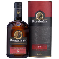 Bunnahabhain 艾雷岛 12年 单一麦芽 苏格兰威士忌 46.3%vol 700ml