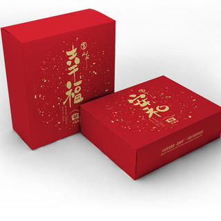 TAETEA 大益 幸福安和 普洱茶双拼礼盒 200g*2饼（生茶+熟茶）