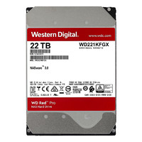 Western Digital 西部数据 红盘Pro系列 3.5英寸 企业级硬盘 10TB（7200rpm、256MB）WD102KFBX