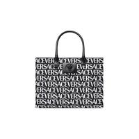 VERSACE 范思哲 胶囊系列 女士托特包 1004741-1A06850 黑色 大号