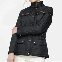 BARBOUR INTERNATIONAL Polarquilt 女士夹克 黑色