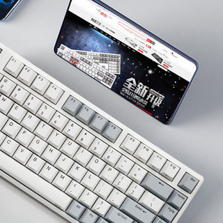 NIZ 宁芝 T系列 82键 2.4G蓝牙 多模无线静电容键盘
