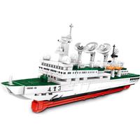 SEMBO BLOCK 森宝积木 星辰大海系列 203016 远望3号测量船