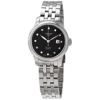 TISSOT 天梭 力洛克镶钻女士机械手表 T0062071112600