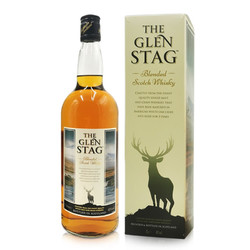 格兰萨戈(THE GLEN STAG)苏格兰三年谷物调和威士忌 1000ml单支装