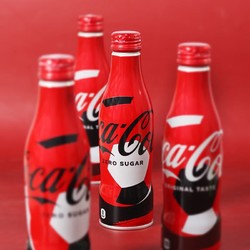 Fanta 芬达 可口可乐（Coca-Cola） 卡尔塔世界杯版碳酸汽水可乐 日本进口饮料 零糖可乐250ml*3瓶