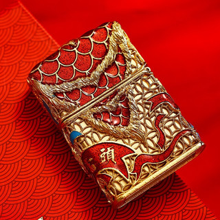 ZIPPO 之宝 兔年大吉 打火机套装 金色