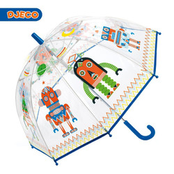 DJECO DD04806 拱形雨伞 机器人款