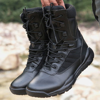 CQB.CSZ 高帮超轻作战靴男战术沙漠靴陆战作战透气防滑耐磨轻盈作训靴登山鞋 40