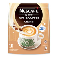 PLUS会员：Nestlé 雀巢 马来西亚丝绒白咖啡 540g