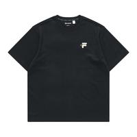 FILA 斐乐 TOKYO STUDIO系列 中性运动T恤 T11U313102F-BK 深黑 XS