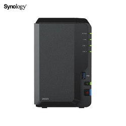 Synology 群晖 DS223 双盘位NAS网络存储服务器